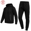 Black XXXL Men's Tech Fleece Hoodie & Jogger Set (Sizes, S to 3XL)